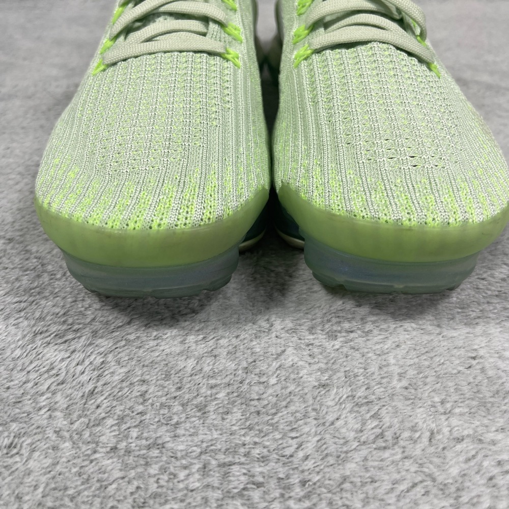 Nike Air VaporMax 3 Women 10.5 Flyknit Jade Aura Running Shoes Green AJ6910-300 - Picture 6 of 10